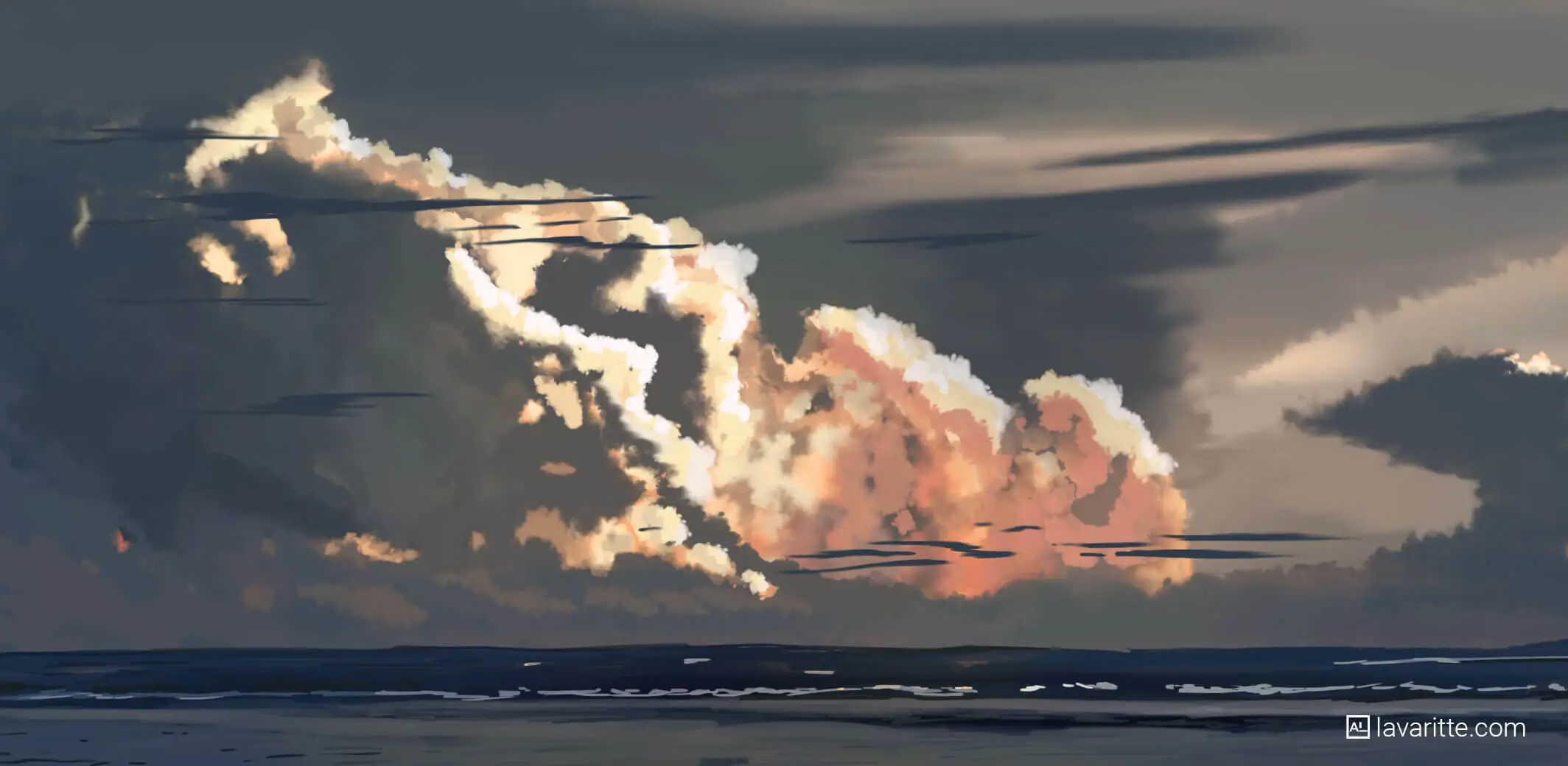 Lavaritte FAQ: Art Usage, Commissions & Tools 1 anime cloud sunrise or dawn painting