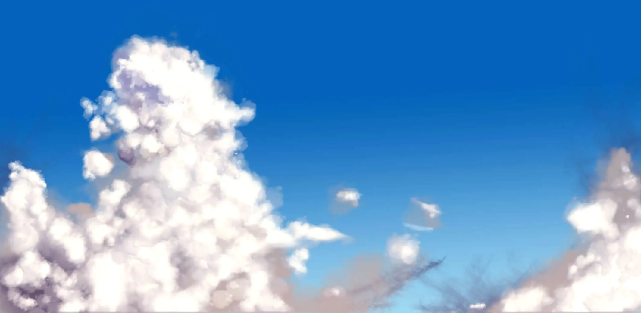 How to Draw Anime Clouds: The Complete Step-by-Step Guide 9 Step 6 — Paint Highlights on the Lit Lobes