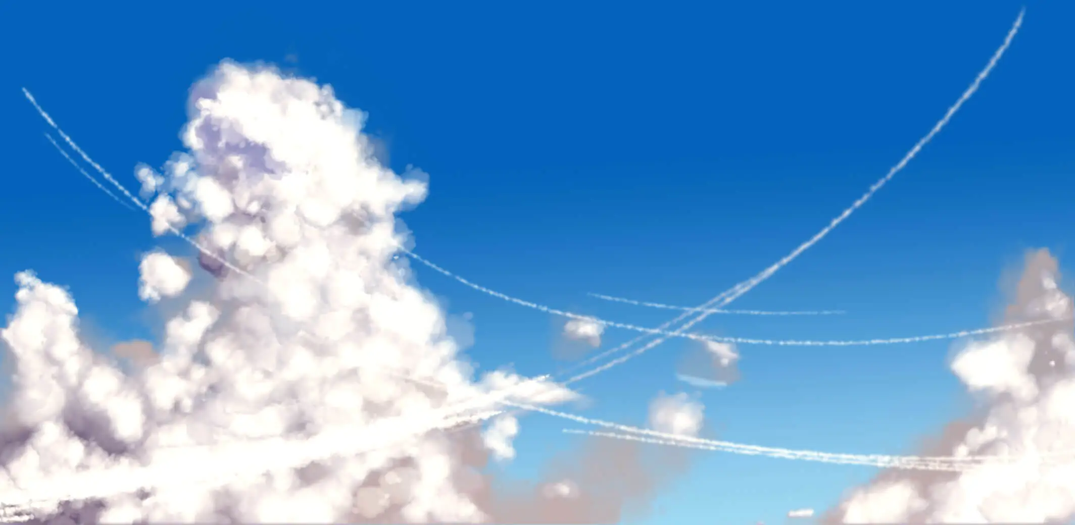 How to Draw Anime Clouds: The Complete Step-by-Step Guide 11 Step 8 — Compose Multiple Clouds