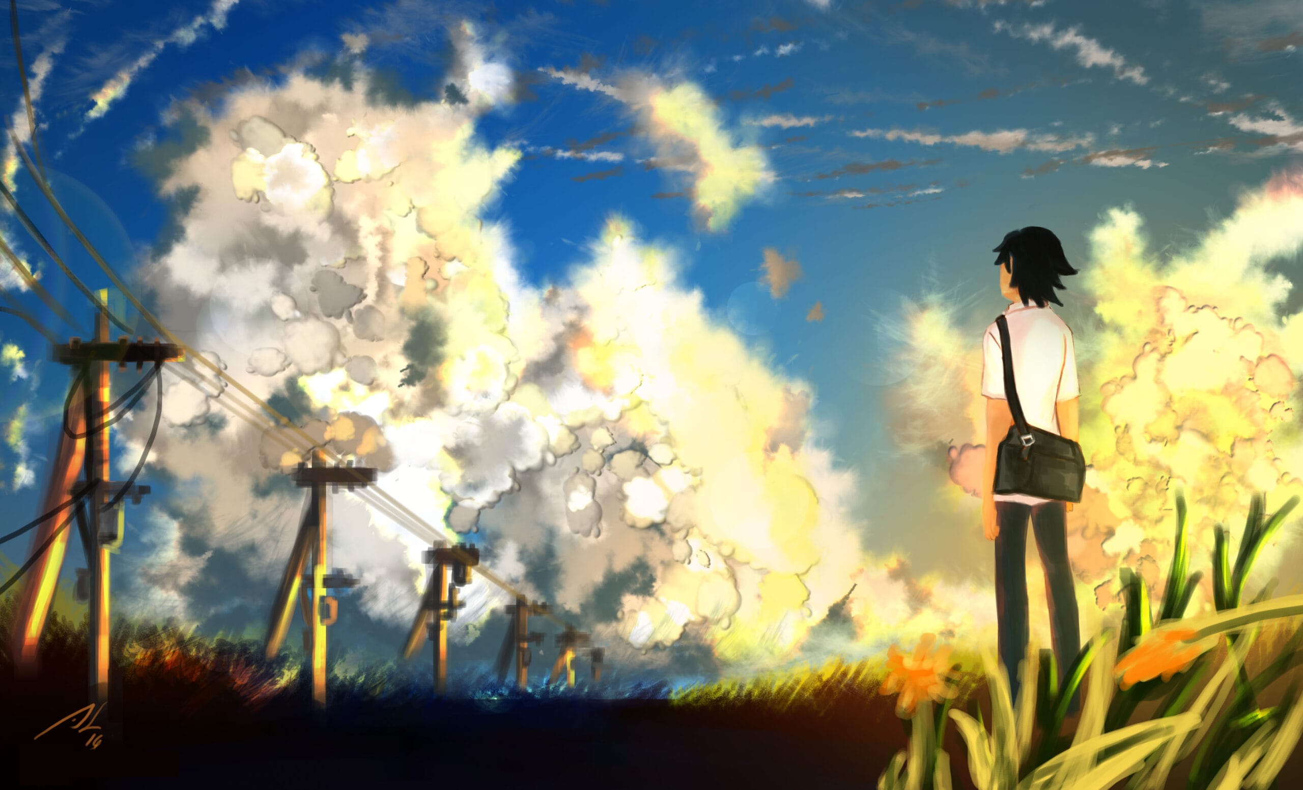 How to Start Digital Art (Even If You're Broke Untalented or Too Old) 2 The First Digital Artwork of allard lavaritte