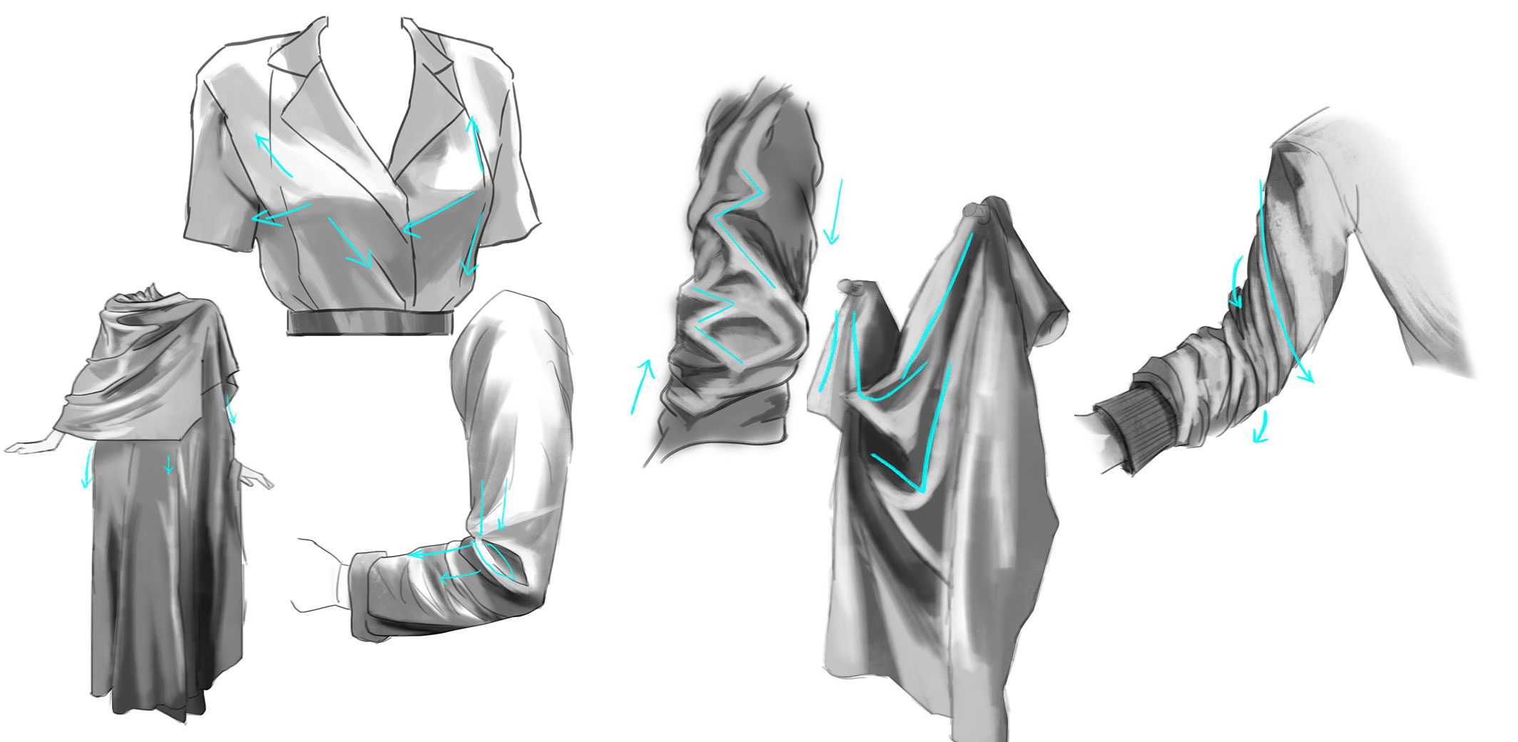 Clothing Folds Cover Image