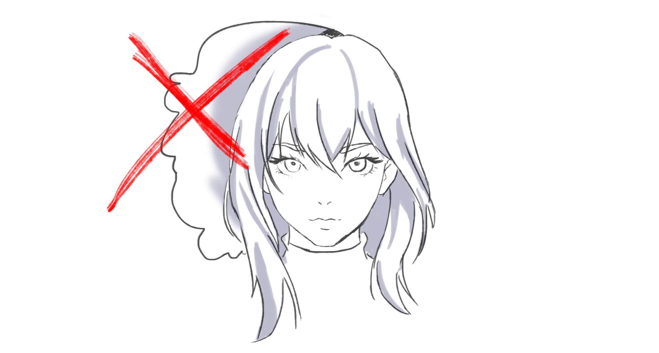 How to draw anime hair: Shape Language and Personality