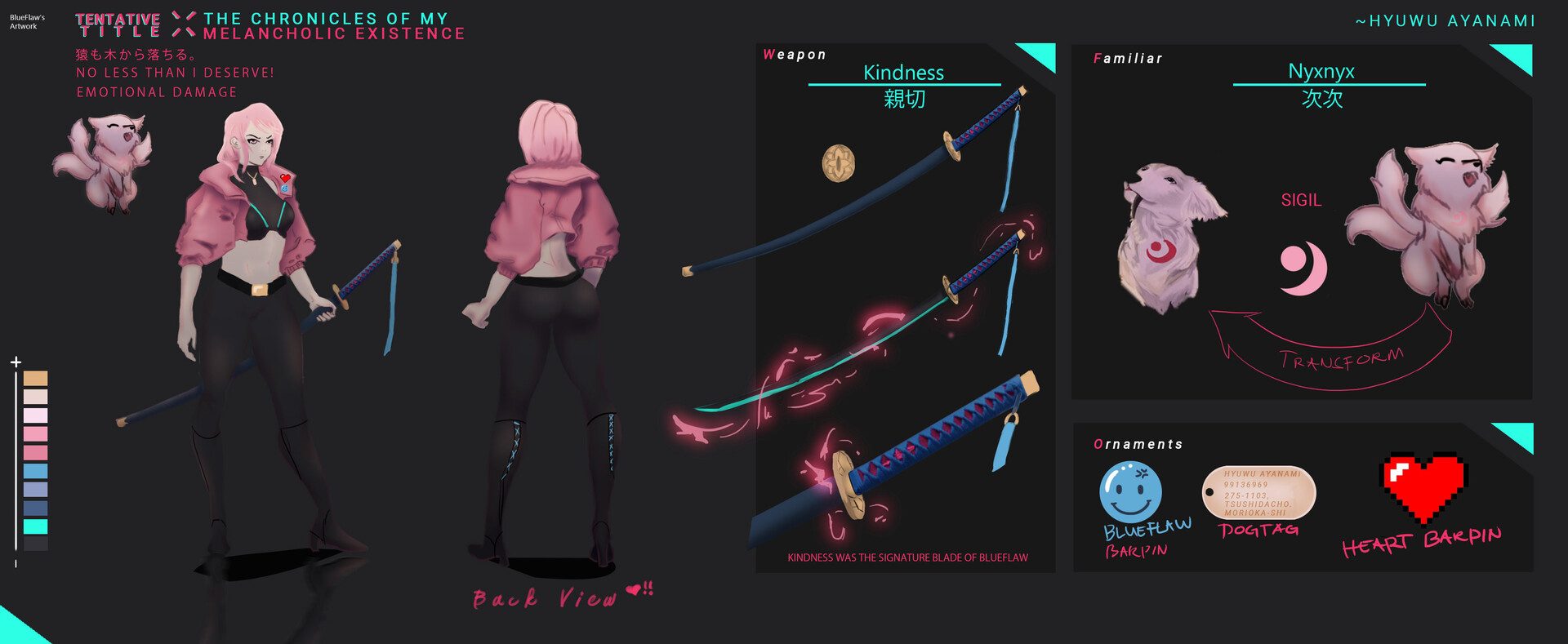 Concept Art: Hyuwu Ayanami