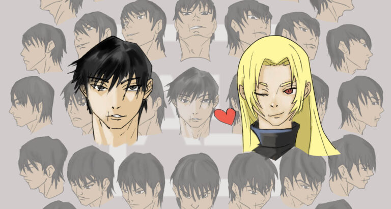 how to draw anime face