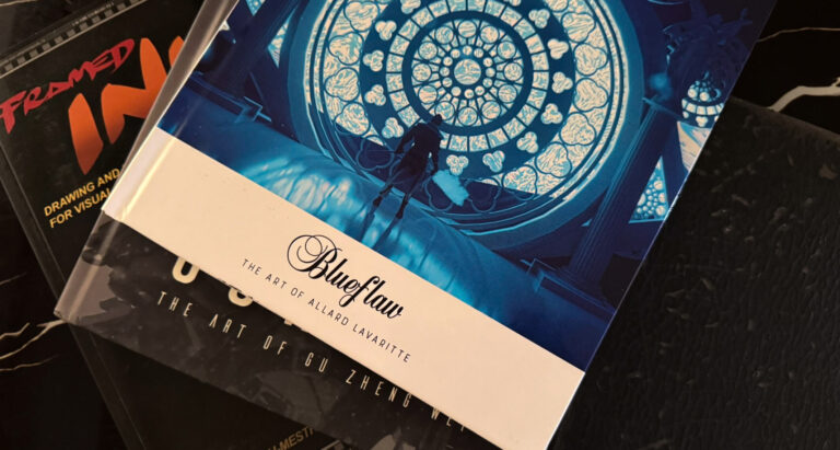 Image of a book collection for artist