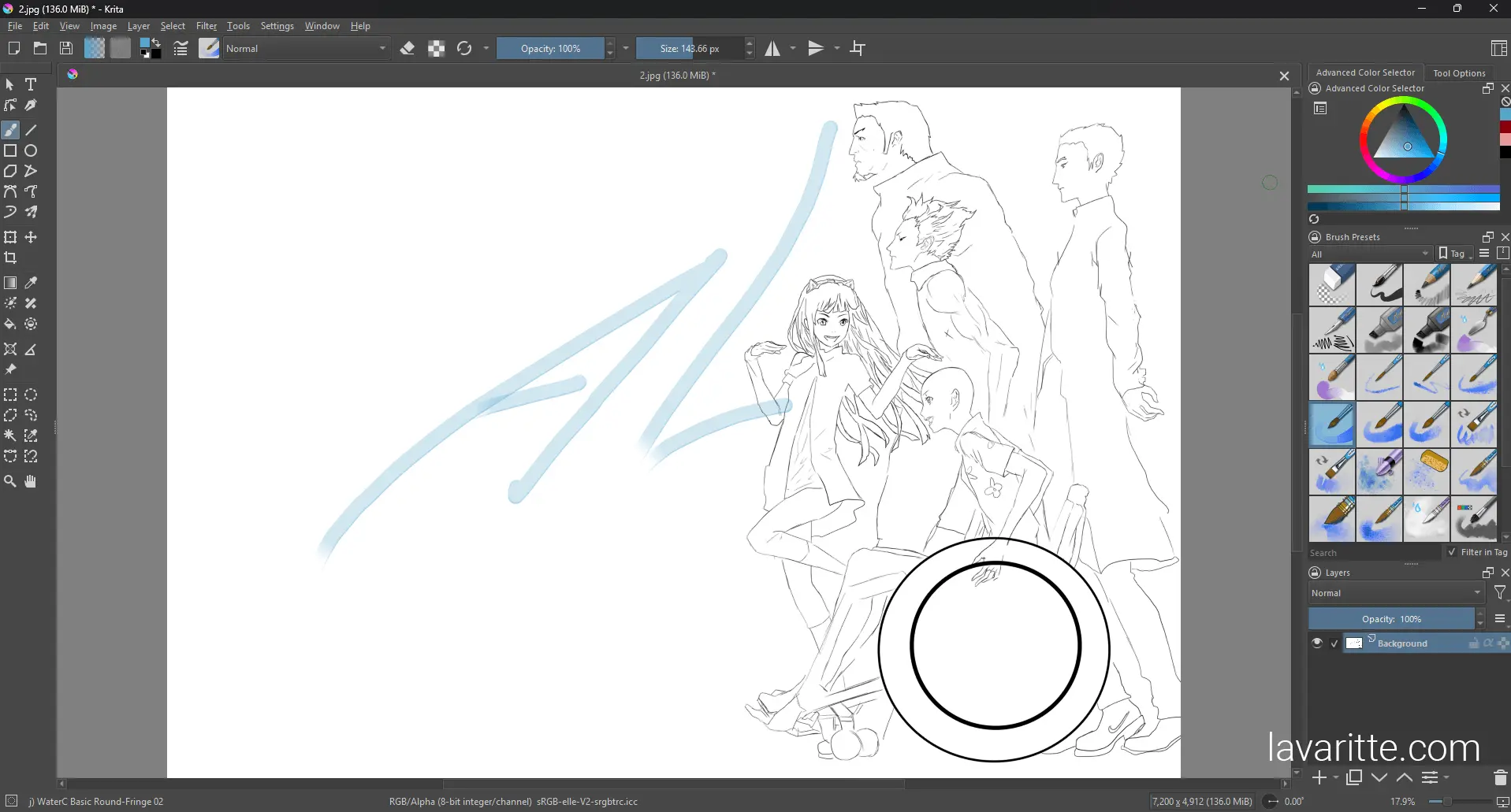 I Tried the 9 Most Popular Free Drawing Apps (So You Don't Have To) 2 krita UI a free drawing app
