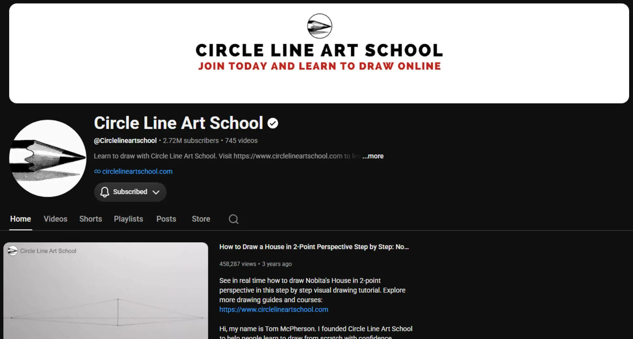 The Best Free Online Resources for Learning Digital Art (From Someone Who Actually Used Them) 8 Circle line art school youtube channel